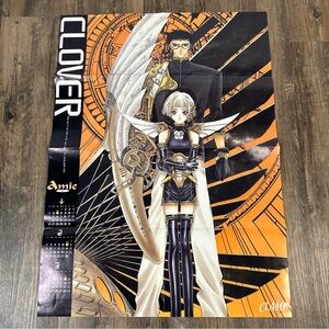 97’ Clover double sided poster featuring Sue/Kazuhiko and Akamai Takada